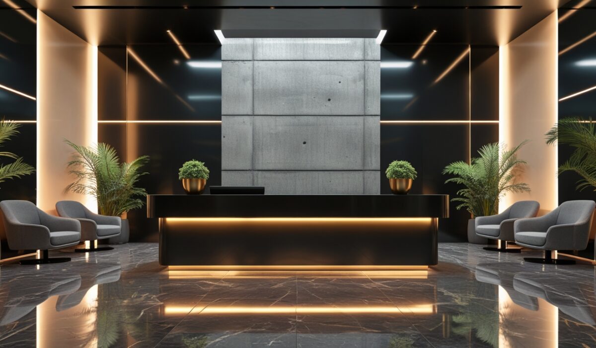 Leonardo_Phoenix_10_A_futuristic_minimalist_hotel_lobby_with_a_2