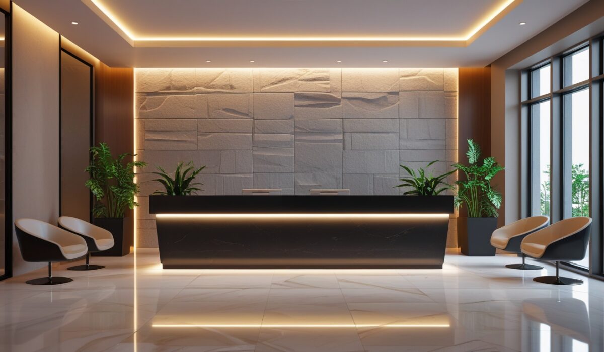 Leonardo_Phoenix_10_A_modern_corporate_reception_area_featurin_1